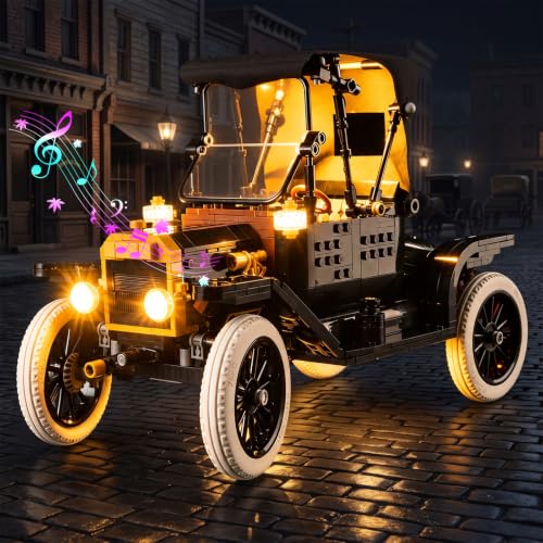 BrickSoul Light & Sound Kit for Lego Ford Model T 11376 Set, Lights Only
