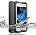 Redpepper Waterproof Case for iPhone 6 Plus/6s Plus, IP68 Certified Drop Resistant Full Sealed Underwater Protective Cover, Shockproof, Snowproof and Dirtproof for Outdoor Sports (Black)