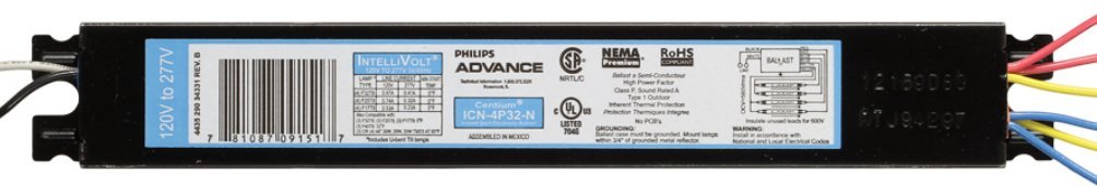 PHILIPSAdvance 10637 - ICN-3P32-N T8 IntelliVolt Fluorescent Ballast (1-Pack)