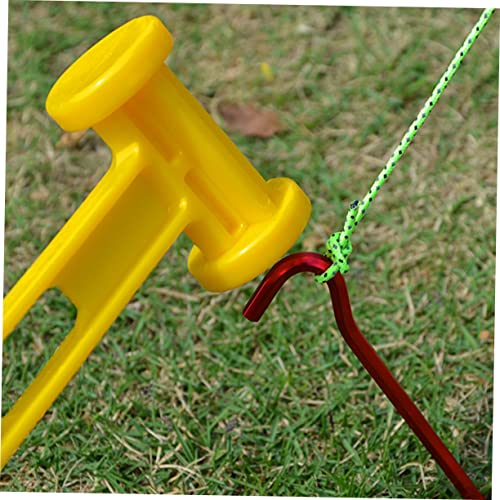Kit de fixation pour bâche de camping contre le vent avec clous tendeurs
