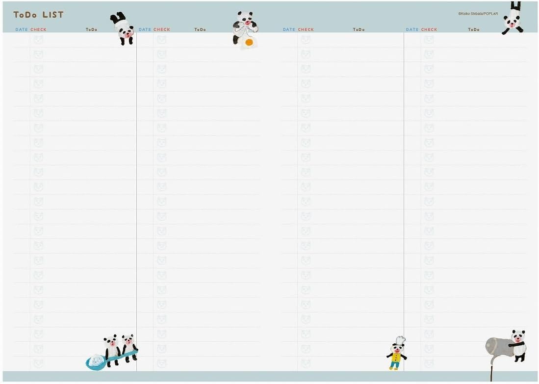 アートプリントジャパン 2025 Notebook, Frying Pan, B6, Monthly Diary, Frying Pan