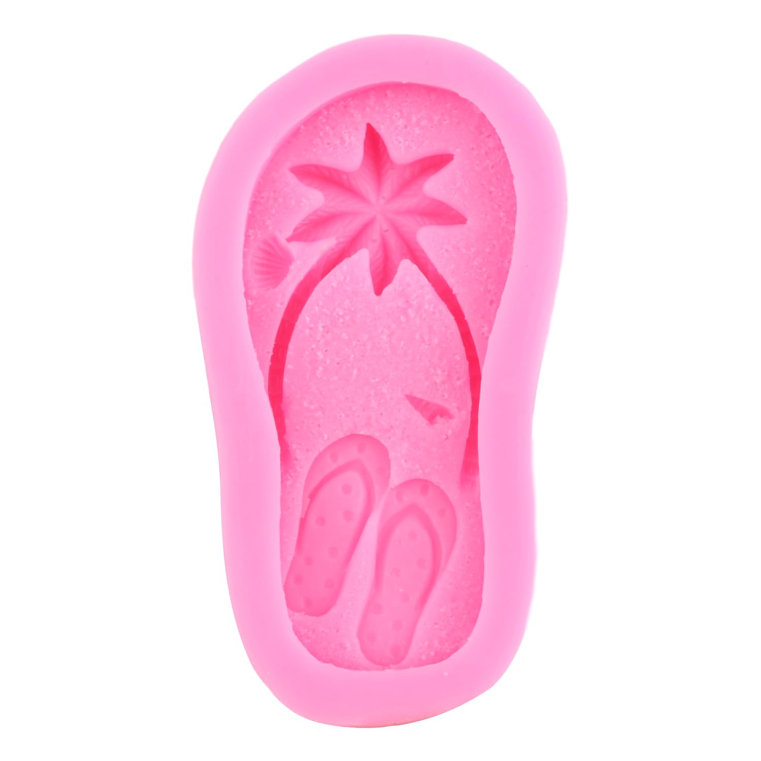 XMOLDNMS Beach Slippers Silicone Mold For Cake Decorating Cupcake Topper Candy Chocolate Gum Paste Polymer Clay - Image 6
