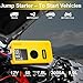 Huhomco 7-in-1 Car Jump Starter with Air Compressor, 3000A Portable 12V Power Pack, 150PSI Digital Tire Inflator for 9L Gas/7L Diesel, Multifunctional Jump Box with LED Light and Jumper Cables