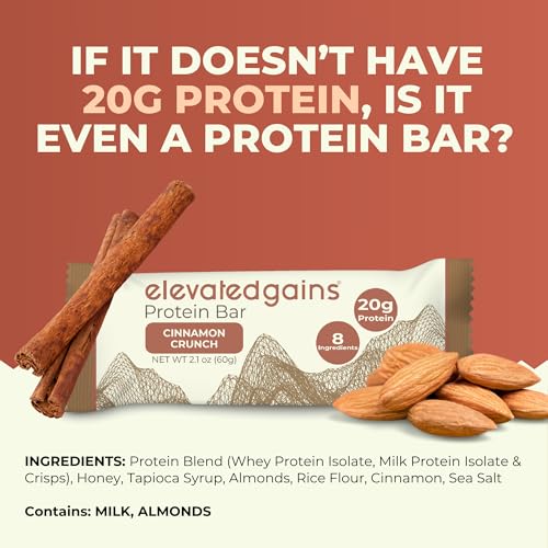 Elevated Gains Barra de Proteínas Variedad 10 Unidades miniatura 4