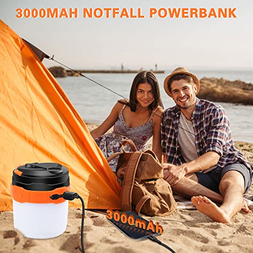 Dynamo Handkurbel Elektronische Camping Laterne Solar LED Taschenlampe,3000mAh Wiederaufladbare Batteriebetriebene Lampe… - Image 4