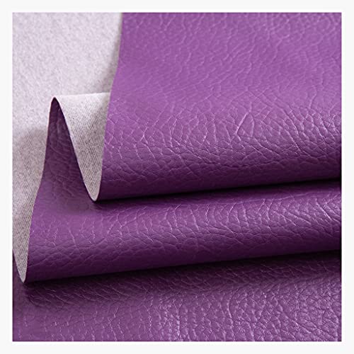 Similicuir violet résistant pour réparer un canapé usé ou créer des sacs