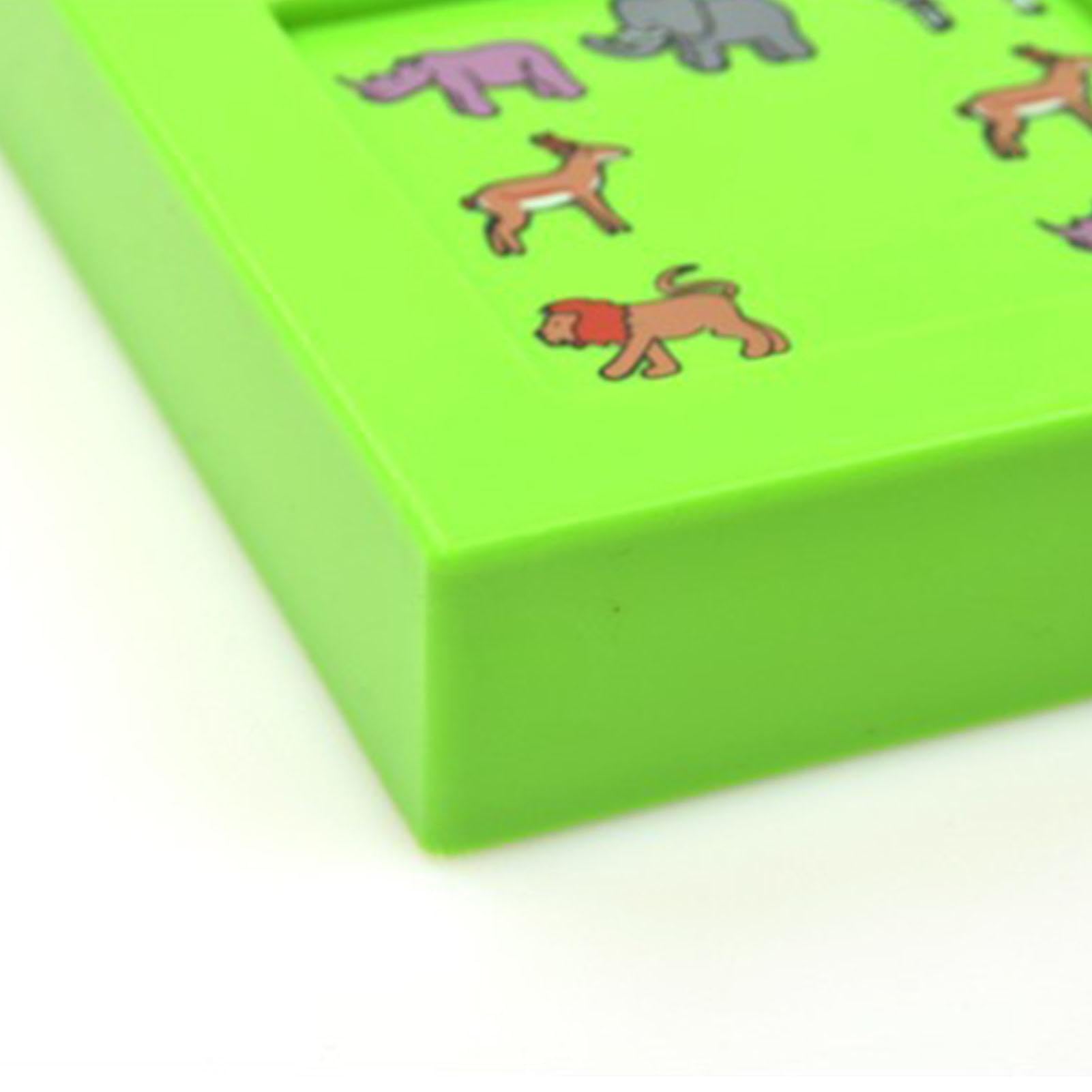 Fellflying Jouets De Labyrinthe Pour, Puzzle Animal | Plateau De Jeu De Puzzle Animal Intellectuel à 132 Niveaux | Tableau De Puzzle éducatif Pour L'apprentissage Précoce, Jeu Interactif