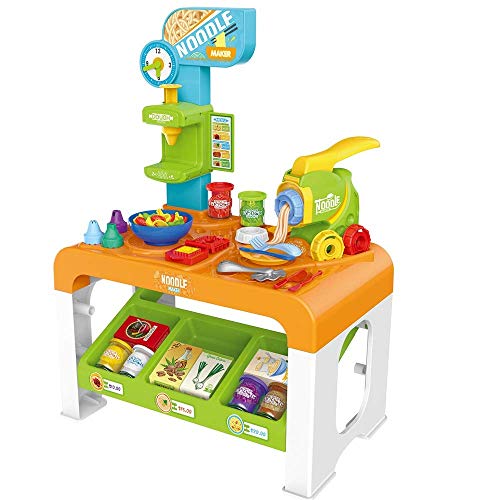 WEHOLY Spielzeug Kinder pädagogische handgemachte DIY Form Werkzeugset Nudel Maschine Spielhaus Spielzeug Kinder…