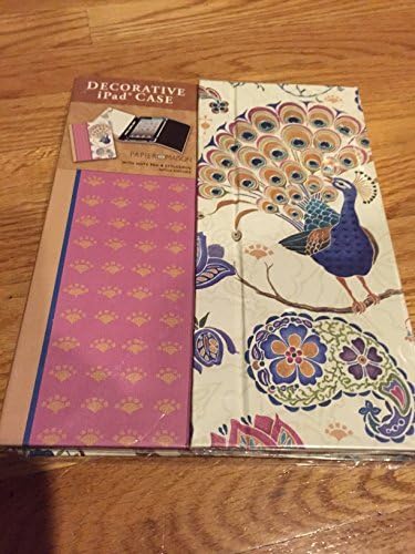 Ipad Case with Notepad & 2-n-1 Stylus - Peacock Fantasy