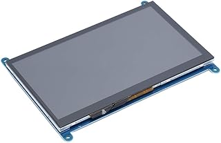 Elprico 7inch Display Screen for Raspberry Pi, HD 1024 X 600 Resolution 178° Full Viewing Angle Monitor Display with Touching Function