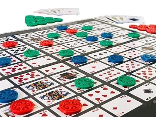 Image of Awestuffs Family Board Games for Adults and Kids - Strategy Game, Card Game, Educational Game, 2 to 12 Players, Gift Set for Kid, Ages 7+Year