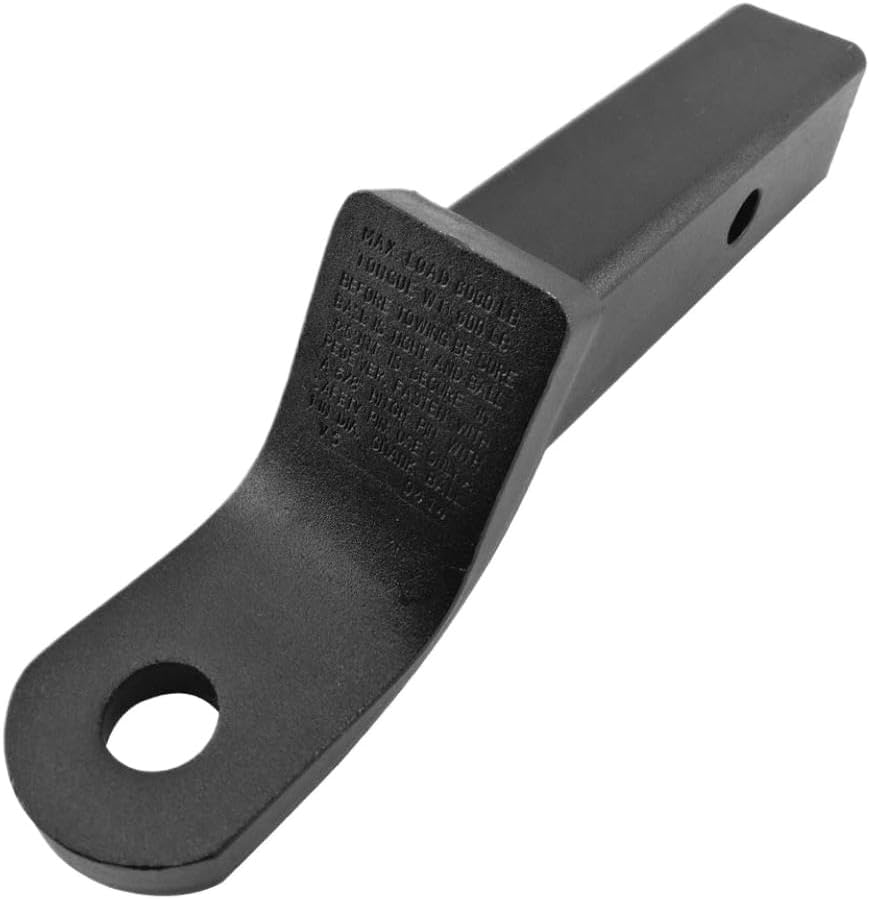 2 Inch Steel Trailer Drop Towbar Ball Mount Hitch Fits 2 Inch Receiver Capacity 5000 Lbs Boat RV Parts Accessories