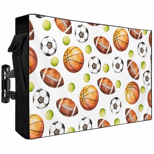 Outdoor TV Cover 52 to 55 Inch Basketball Soccer Tennis