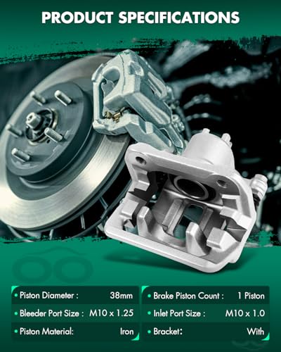 Image of SCITOO 19B6887 Disc Brake Caliper Assembly with Bracket Fit For Acura RDX 2013-2018,For Honda Crosstour 2012-2015,For Honda CR-V 2007-2016