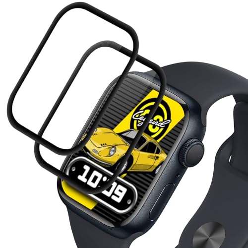 2 Pezzi Vetro Temperato per Apple watch Series 6/5/4/SE 40mm, vetro temperato, Ultra HD, Senza Bolle, Anti-Graffio, Alta Trasparente, pellicola vetrata