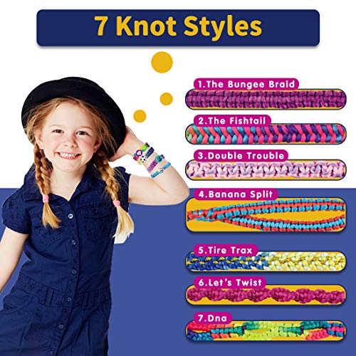 Vertoy Friendship Bracelet Making Kit For Girls - Cool Arts And Crafts Toys For 6 7 8 9 10 11 12 Years Old, Bracelet String And Rewarding Activity, Best Birthday Gifts For Teen Girls #TOP2