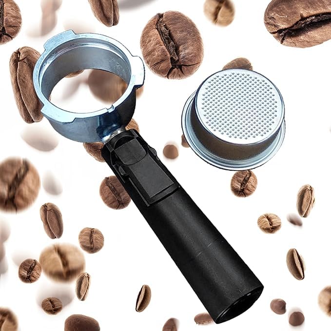 Image of THW 51mm Portafilter with Long Handle for Coffee Machine Maker Kitchen, Dining | Small Kitchen Appliances | Coffee | Replacement Parts & Accessories (for Indian Coffee Machines ONLY)