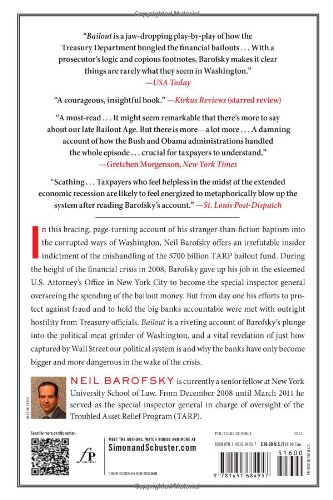 Bailout: How Washington Abandoned Main Street While Rescuing Wall Street