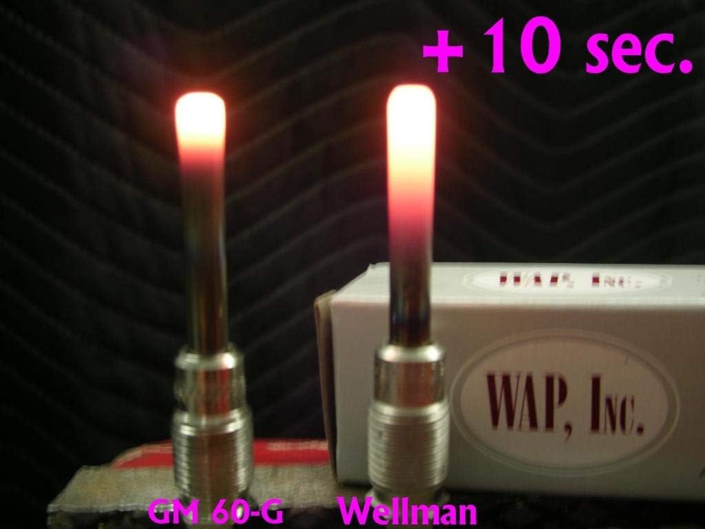 Wellman Glow Plugs for Chevy GMC 6.5 & 6.2 L Diesel Fast Start WELLMAN (Set of 8) 2500 3500