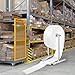 Blulu 11.81 Inch Bubble Foam Roll Dispenser, Standing Wrapping Roll Foldable Bubble Cushioning Holder for Packing Moving and Shipping