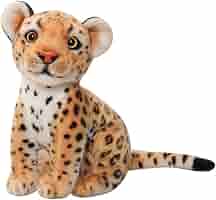 赤ちゃんチーター　ヒョウ　ぬいぐるみ　キーホルダー WWF チーター 赤ちゃん ぬいぐるみ おすわり タグ付き ヒョウ 豹