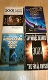 Set of 4 Space Odyssey Books (2001 - A Space Odyssey, 2010 - Odyssey Two, 2061 - Odyssey Three, 3001 - The Final Odyssey)