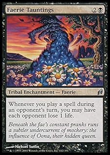 Magic The Gathering - Faerie Tauntings - Lorwyn