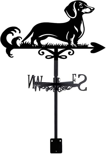SUPERDANT Dog Weathervane Dachshund Weather Vane
