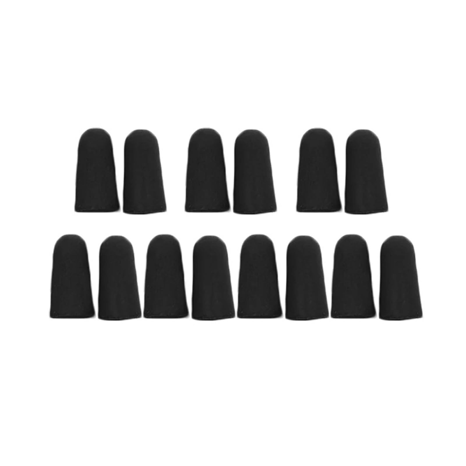 Bouchons d'oreille, 10 paires = 20 pièces, bouchons d'oreille en mousse noire souple, coniques, prévention du bruit du sommeil, bouchons d'oreille, réduction du bruit for le sommeil en voyage