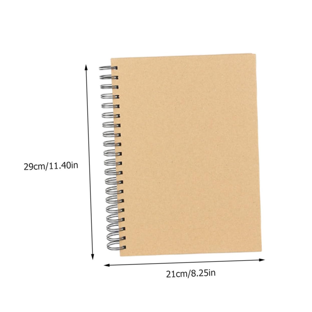 Gatuida 1pezzi Libro Spirale per Disegno Album da Disegno per Studenti Libro da Pittura per Ragazza Realizzato in Materiale di Leggero e Portatile per Viaggi e Attività all Aperto