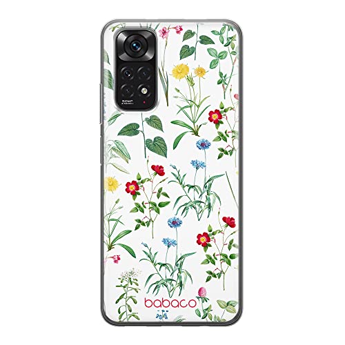 Funda Xiaomi Redmi Note 11S 4G Babaco Flowers 042 de TPU flexible