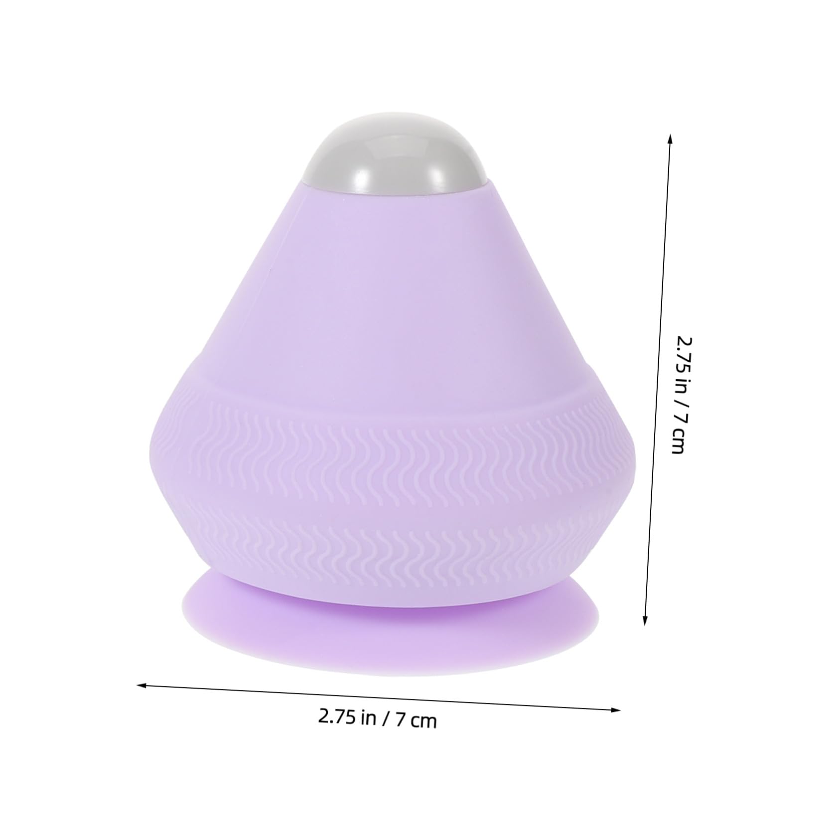 VALICLUD Bola de masaje eléctrico bolas fasciales Herramienta de relajación muscular bolas de tejido de yoga ordenador personal Lavanda