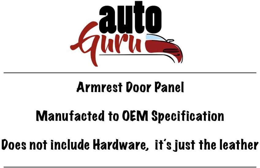 PVC Leather Front Insert Door Panel Cover Compatible with 2001-2007 Ford Escape Beige