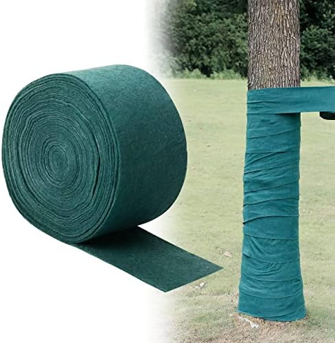 iBamso Tree Protector Wrap, Winter-Proof Plant Protection Cover, Tree Trunk Shrub Plant Bandage for Keeping Shrub Plants Warm and Moisturizing- 1Roll*17.5M
