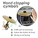 Car Crash Cymbal,Car Cymbal Air Vent Drums,Clip On Mini Symbal for Music Lovers