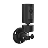 VOMENC Adjustable Wall Mount Compatible with Pan Tilt Camera (1pack，Black)