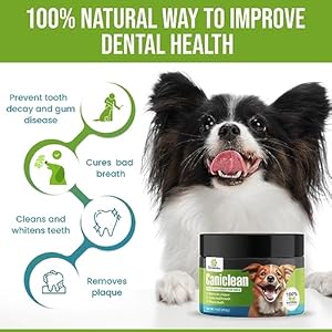 Caniclean Seaweed for Dogs Teeth  Dog Tartar Removal Tool Plaque Remover and Breath Freshener  Get Plaque off Dogs Teeth Naturally 14oz396g  Cucciolini Doodles Caniclean seaweed for dogs teeth  dog tartar removal tool plaque remover and breath freshener  get plaque off dogs teeth naturally 14oz396g   cucciolini doodles