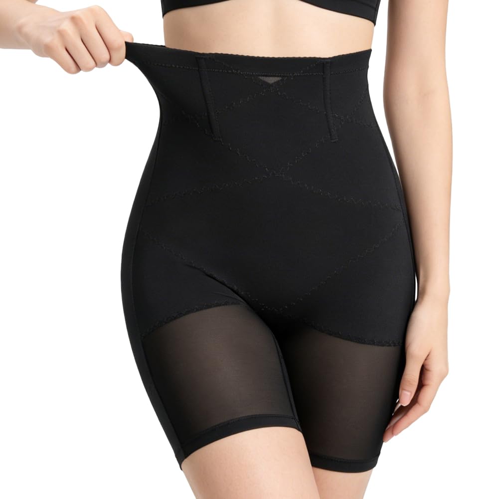 OSDUE Bielizna wyszczuplająca brzuch, bielizna wyszczuplająca, wysoka talia, bielizna modelująca figurę, dwuwarstwowe wsparcie nacisku do kontroli brzucha, legginsy modelujące sylwetkę, legginsy