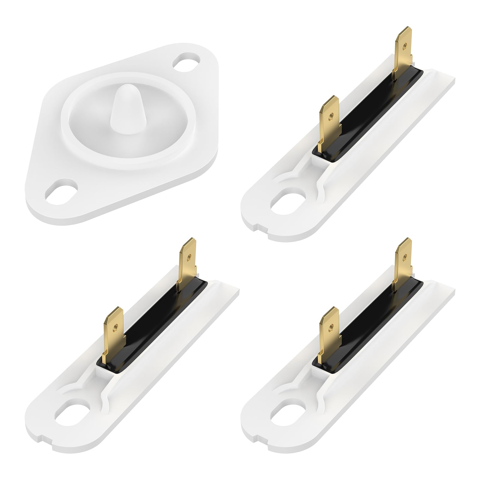 Dalquis 8577274 Dryer Thermistor And 3392519 Dryer Thermal Fuse Kit, Compatible With Whirl-Pool Ken-More Maytag Dryers, Replaces Partnumber 8577274 3390292 3406294 3976615 772546 Ap3919451 Ap601351