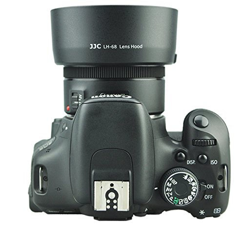 Jjc Lh-68 Dedicated Bayonet Lens Hood For Canon Ef 50Mm F/1.8 Stm Lens, Canon 50Mm 1.8 Stm Lens Hood, Replacement Of Canon Es-68 Lens Hood #TOP2