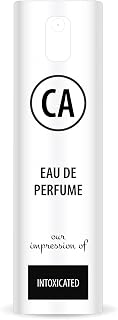 CA Perfume Impression of Intoxicated Unisex Eau De Parfum Aromatic Spicy Scent Long Lasting Unisex Fragrance Travel Size TSA Ready for Day and Night Wear 0.33 Fl Oz 10ml