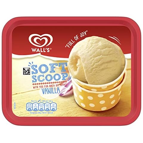 Heartbrand Wall's Soft Scoop Vanilla Ice Cream Dessert 1.8 L Cover