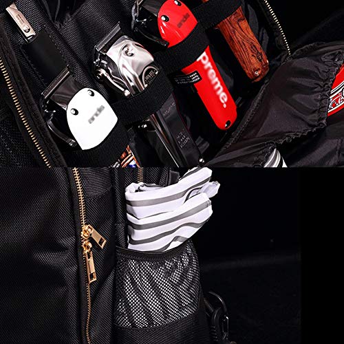 Foto von WANGXN Make-up Tasche Rucksack Zug Fall 2-in-1 Künstler Travel Cosmetic Organizer Box wasserdicht Kulturbeutel