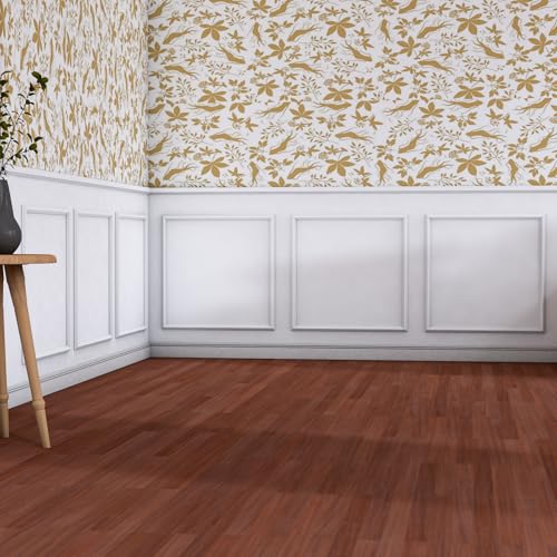 COUKIU Pre-Cut 6 Set Peel and Stick Wall Molding Trim