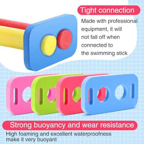 VioraWhite 4 Pcs Pool Noodles Floating Connector, EVA Foam Summer Water by VioraWhite - Used condition - Image 6