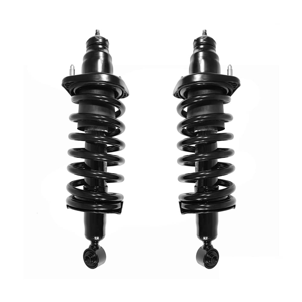 COMPLETESTRUTS Rear Quick Complete Strut Assemblies with Coil Springs Replacement for 2001-2005 Honda Civic - Set of 2