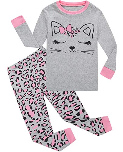 Dolphin&Fish Girls Cotton Pajamas Toddler Set