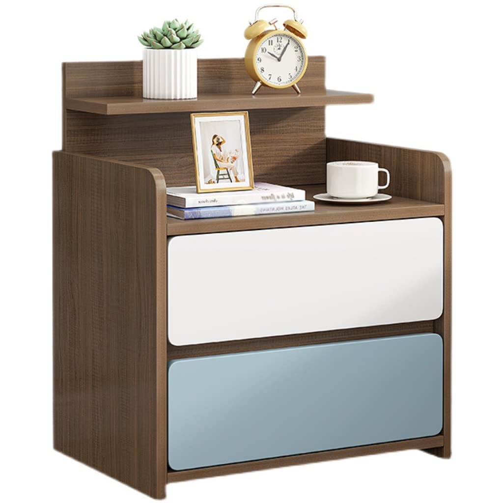 BHGFYXBS Bedside Cabinets Bedside Table Modern Minimalist Shelf Mini Small Simple Storage Storage Cabinet Home Bedroom Bedside Small Cabinet Bed Side Tables,A
