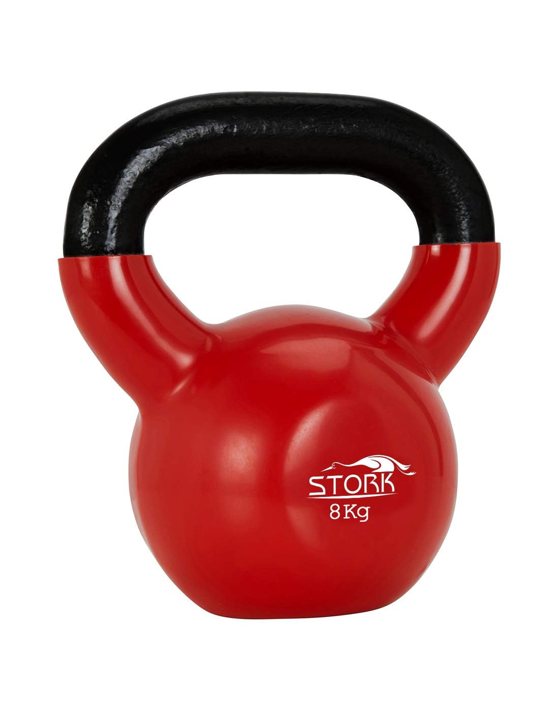 Goldfit1 Pc of 8 kg Cast Iron Vinyl Coated Kettlebell Non Toxic Vinyl Coated Red Color (4) (B0CVRZMWZ7) Amazon Price History, Amazon Price Tracker