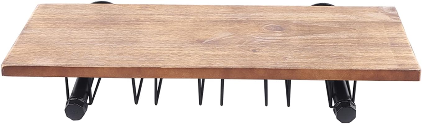 Wall-Mounted Wine Rack, 24-Inch Metal Bottle Holder, Glasses Display for Home Bar, Kitchen Decor, Perfect for Wine Lovers and Family Entertaining